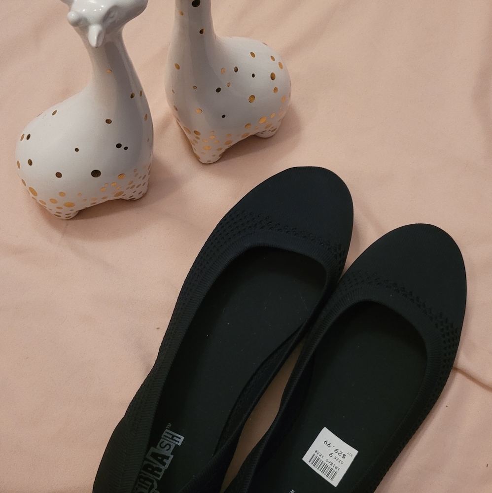 Brand new Brash flats, memory foam sole, size 9